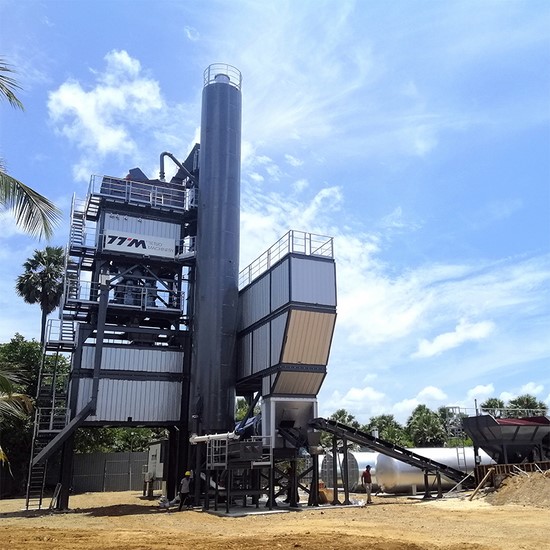Projets de centrales d'enrobage au Sri Lanka